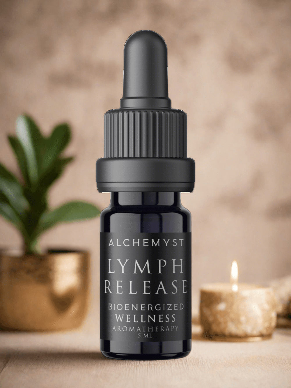 LYMPH RELEASE - Bioenergized Certified Organic Lymph System Detoxification Massage Aromatherapy - Alchemyst LLC