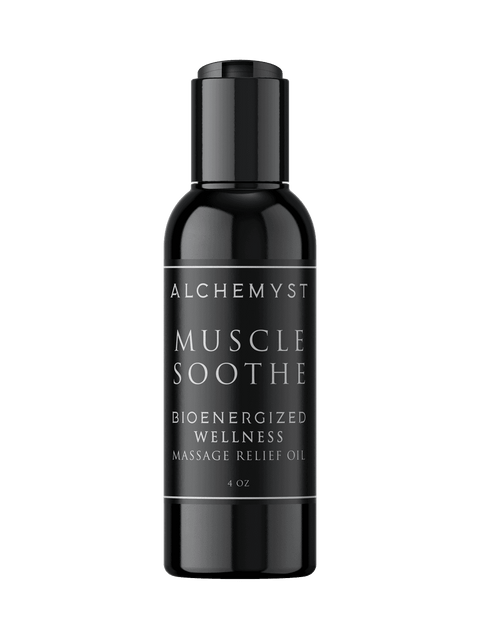 MUSCLE SOOTHE - Bioenergized Certified Organic Intense Muscle Relief Massage Oil - Alchemyst LLC