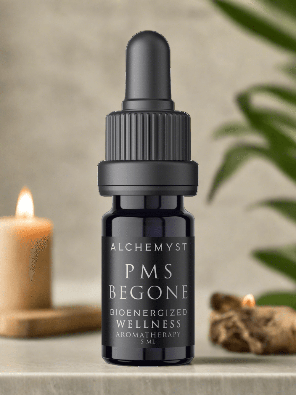 PMS BEGONE | Bioenergized Menstrual & Hormonal Support Aromatherapy - Alchemyst LLC