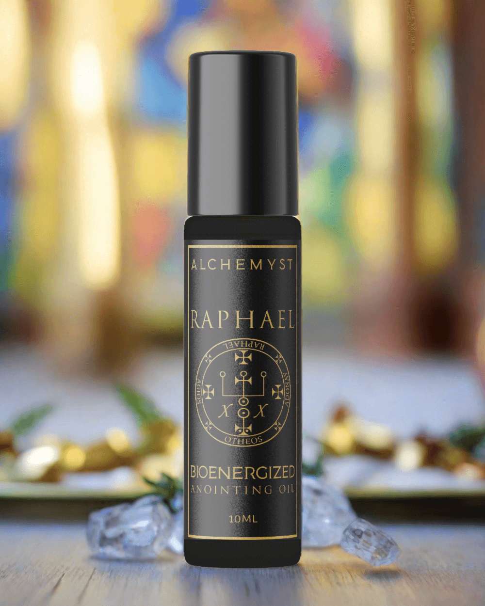 RAPHAEL - Bioenergized Archangel Anointing Oil - Certified Organic Angel Aromatherapy - Alchemyst LLC