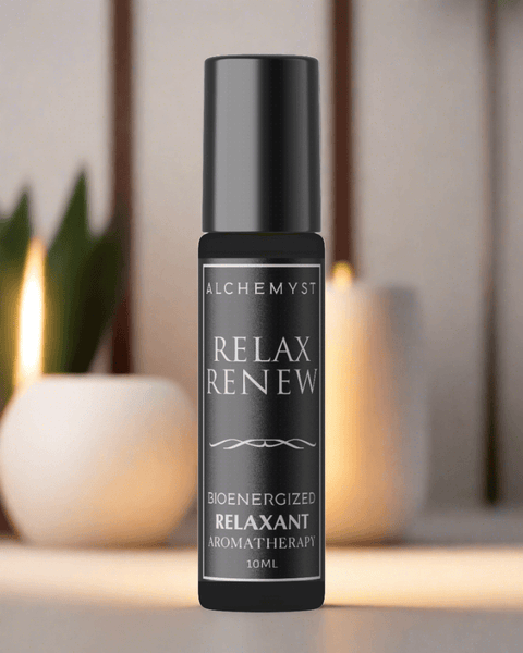 RELAX & RENEW | Bioenergized Certified Organic Relaxing Aromatherapy For Stress Relief - Alchemyst LLC