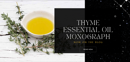 Thyme Thymus Vulgaris Essential Oil Monograph