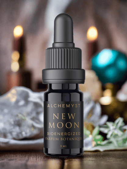 NEW MOON - Bioenergized Parfum Botanique - Rare Natural Perfume - Alchemyst LLC 