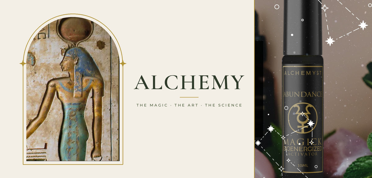 The magic, art and science of alchemy