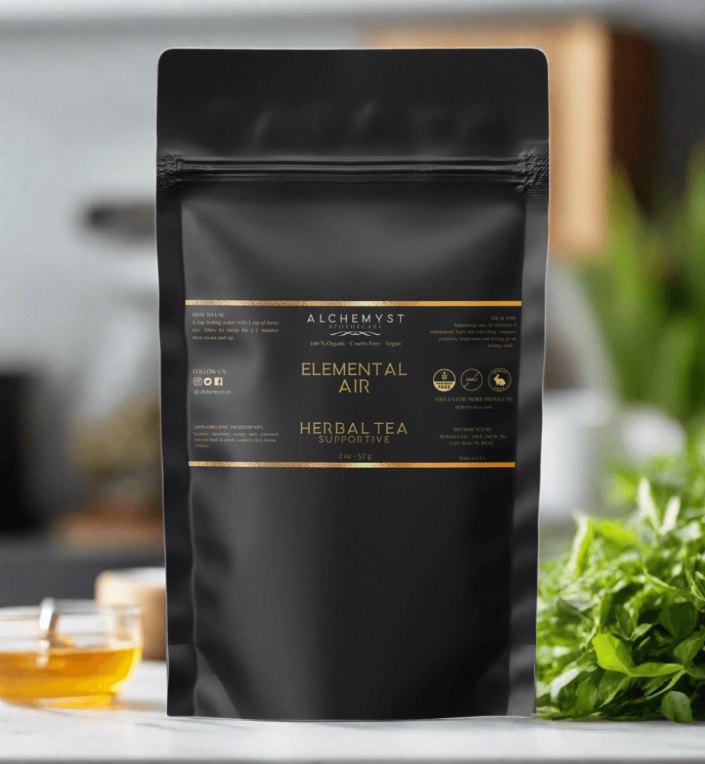 Elemental Tea ELEMENTAL AIR TEA - Organic Herbal Tea to Support Your... – Alchemyst LLC