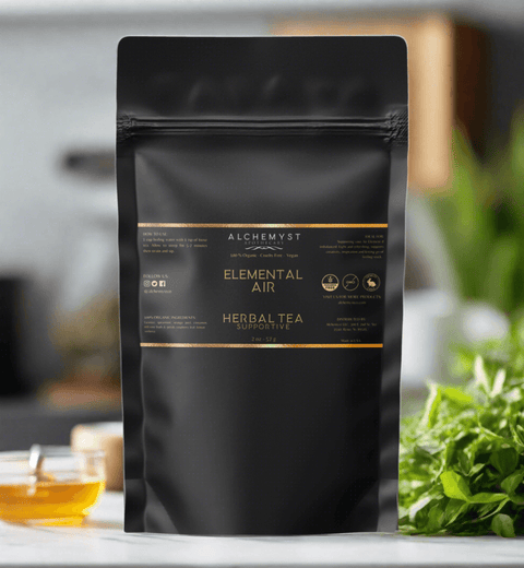 ELEMENTAL AIR TEA - Organic Herbal Tea to Support Your Air Element - Alchemyst LLC 