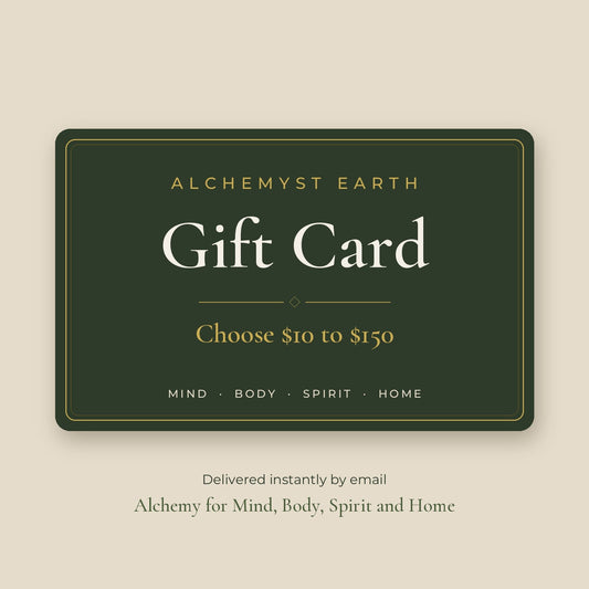 Alchemyst Earth Gift Card, choose $10 to $150