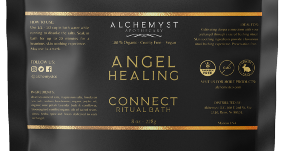 ARCHANGEL Healing Bioenergized Connection Ritual Bath Salts Alchemyst Co