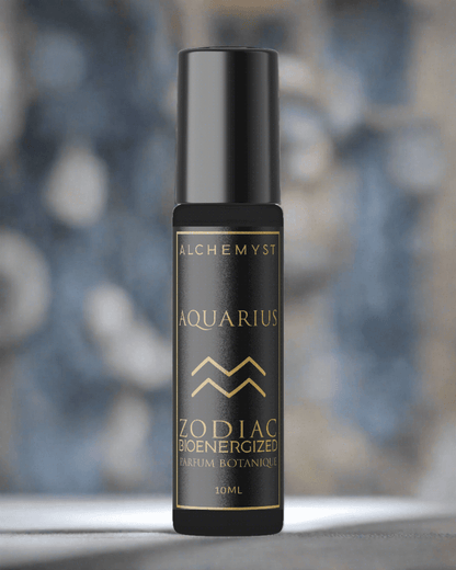 AQUARIUS Zodiac Perfume | Spice, Citrus, Florals, Cypress - Alchemyst LLC 