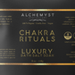 CHAKRA RITUALS Organic Bioenergized Healing Bath Salts Alchemyst Co