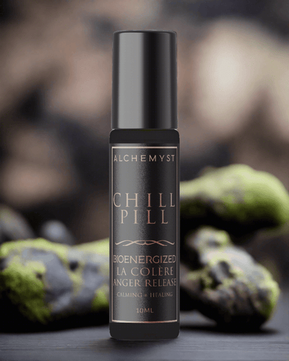 Chill-Pill Calm – Anger Frustration Emotional Healing Aromatherapy Roller - Alchemyst LLC 