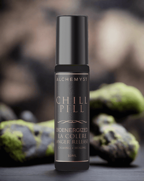 Chill-Pill Calm – Anger Frustration Emotional Healing Aromatherapy Roller - Alchemyst LLC 
