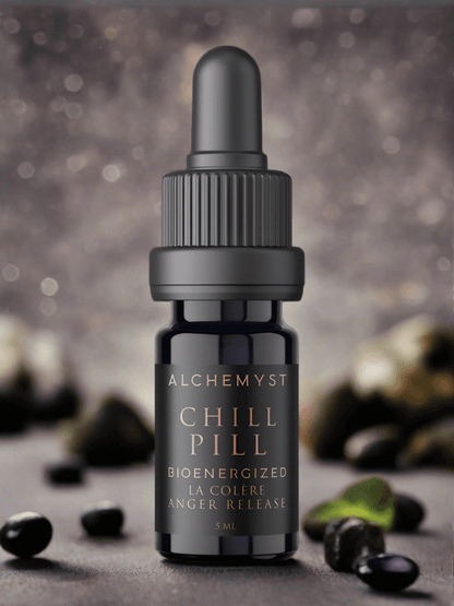 Chill-Pill Calm – Anger Frustration Emotional Healing Aromatherapy Roller - Alchemyst LLC 