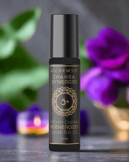 Sahasrara Crown Chakra Bioenergized Chakra Healing OIl Alchemyst Co