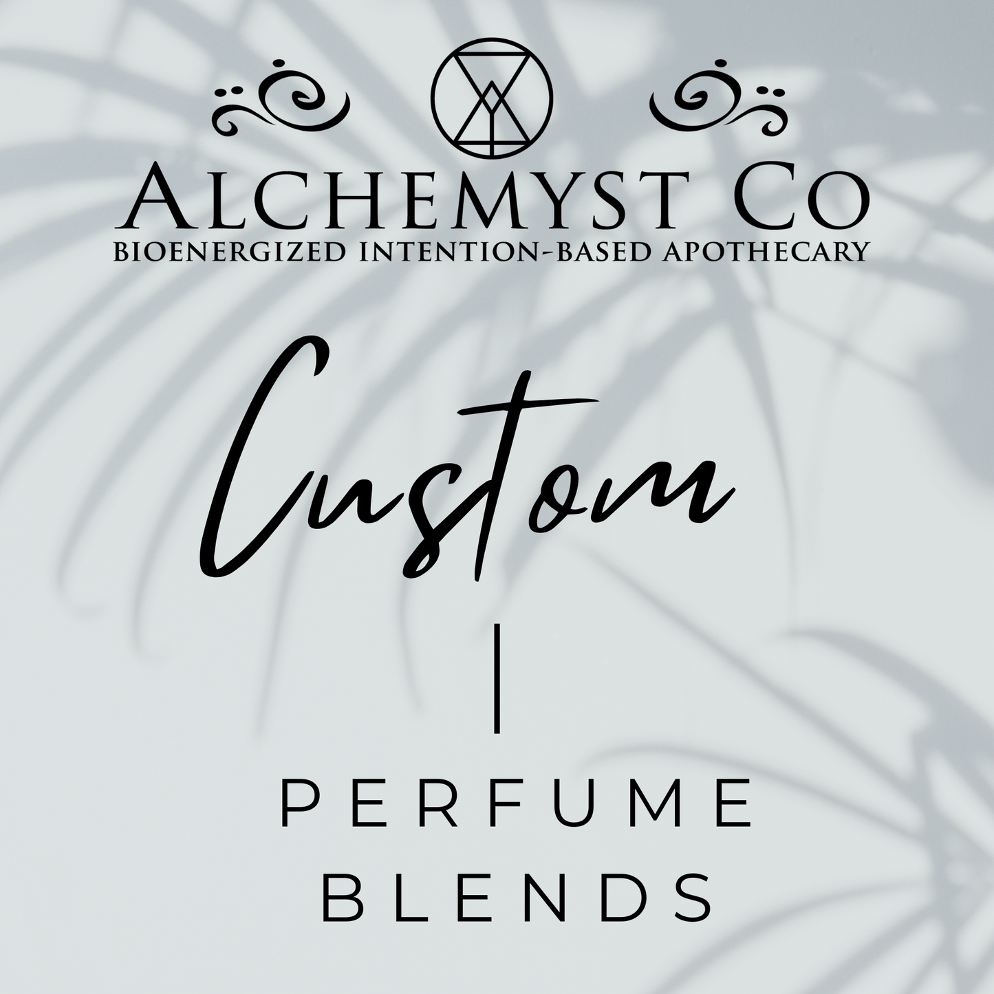 Custom Made Perfume Blend + Consultation Service Alchemyst Co