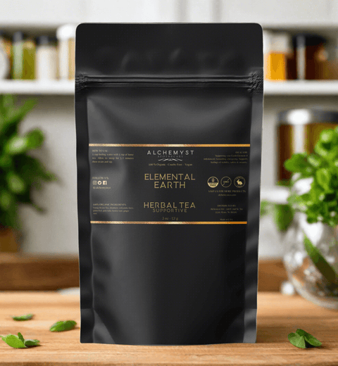 ELEMENTAL EARTH TEA - Organic Energy Tea to Support the Earth Element - Alchemyst LLC 