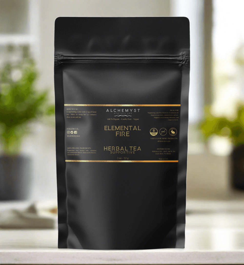 Fire Tea ELEMENTAL FIRE TEA - Organic Herbal Tea to Support the... – Alchemyst LLC