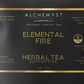 ELEMENTAL FIRE TEA - Organic Herbal Tea to Support the Fire Element Alchemyst Co