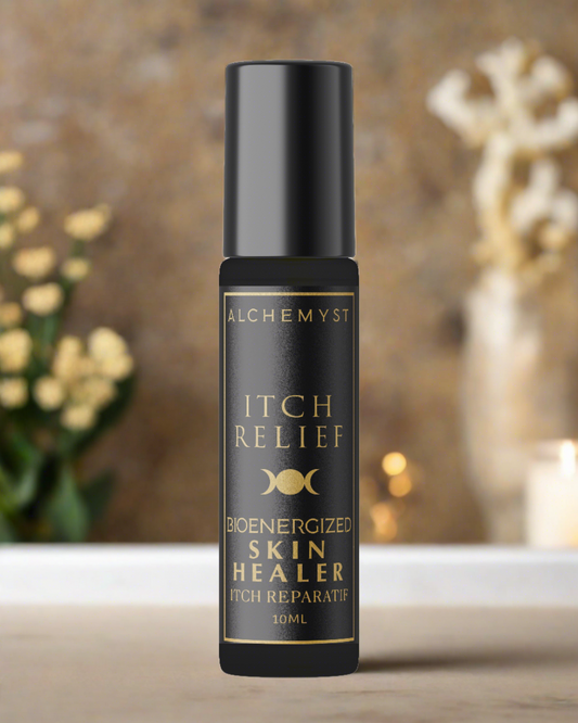 Itch Relief Skin Essential Oil | Itchy Skin Serum Roller Alchemyst Co