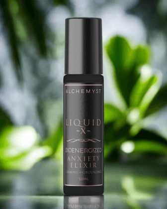 LIQUID X - Bioenergized Anxiety Emotional Healing Aromatherapy Roller - Alchemyst LLC 