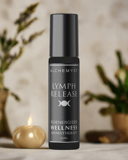 LYMPH RELEASE - Bioenergized Certified Organic Lymph System Detoxification Massage Aromatherapy - Alchemyst LLC 