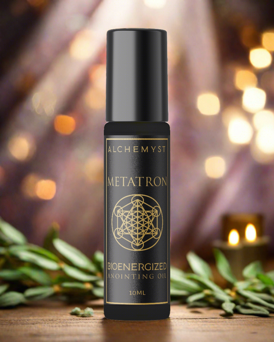 METATRON - Bioenergized Archangel Anointing Oil - Natural Perfume Alchemyst Co