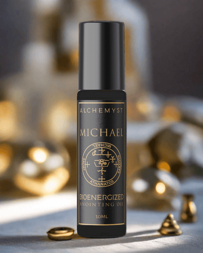 MICHAEL - Bioenergized Archangel Anointing Oil - Certified Organic Aromatherapy for Archangels - Alchemyst LLC 