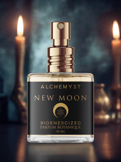 NEW MOON - Bioenergized Parfum Botanique - Rare Natural Perfume - Alchemyst LLC 