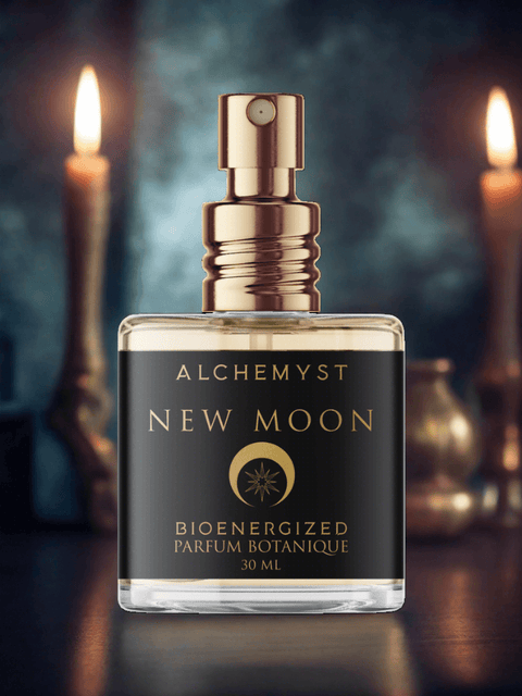 NEW MOON - Bioenergized Parfum Botanique - Rare Natural Perfume - Alchemyst LLC 