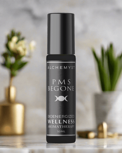 PMS BEGONE | Bioenergized Menstrual & Hormonal Support Aromatherapy - Alchemyst LLC 