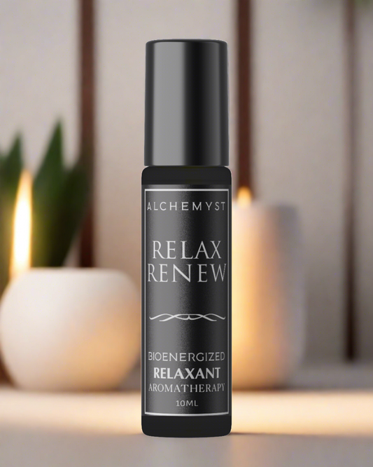 RELAX & RENEW | Bioenergized Organic Relaxing Aromatherapy For Stress Relief Alchemyst Co