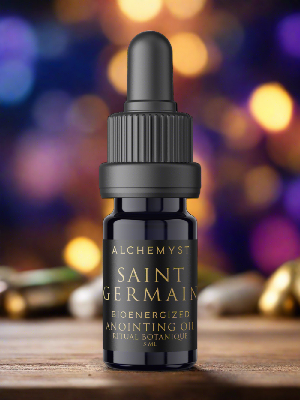 SAINT GERMAIN - Ascended Master Anointing Oil - Certified Organic Aromatherapy Alchemyst Co