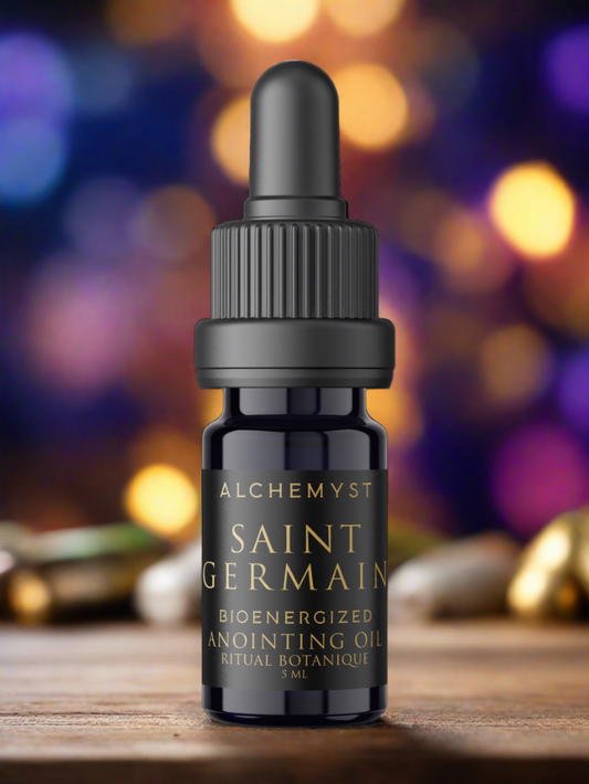 SAINT GERMAIN - Ascended Master Anointing Oil - Natural Perfume Alchemyst Co