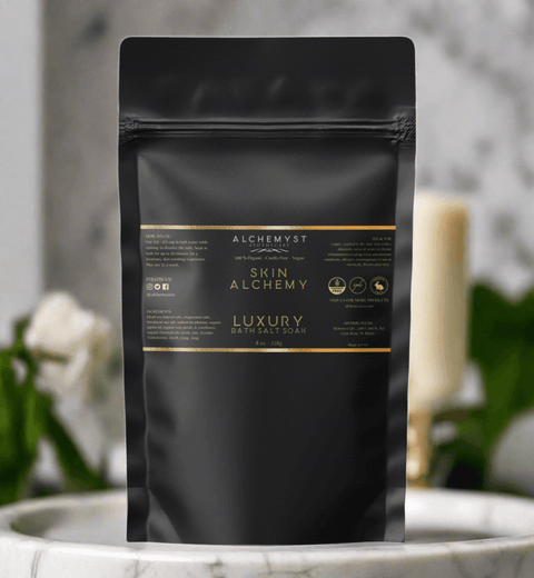 Luxury Organic Skin Alchemy Bioenergized Healing Bath Salts - Alchemyst LLC 
