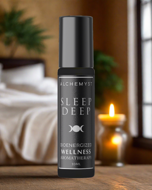 SLEEP DEEP | Bioenergized Aromatherapy Roller for Restful, Deep Sleep Alchemyst Co