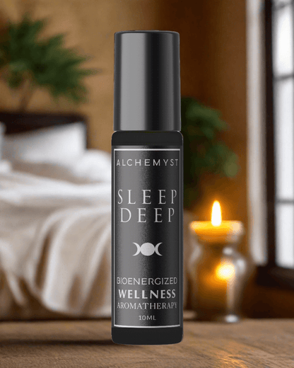 SLEEP DEEP | Bioenergized Aromatherapy Roller for Restful, Deep Sleep - Alchemyst LLC 