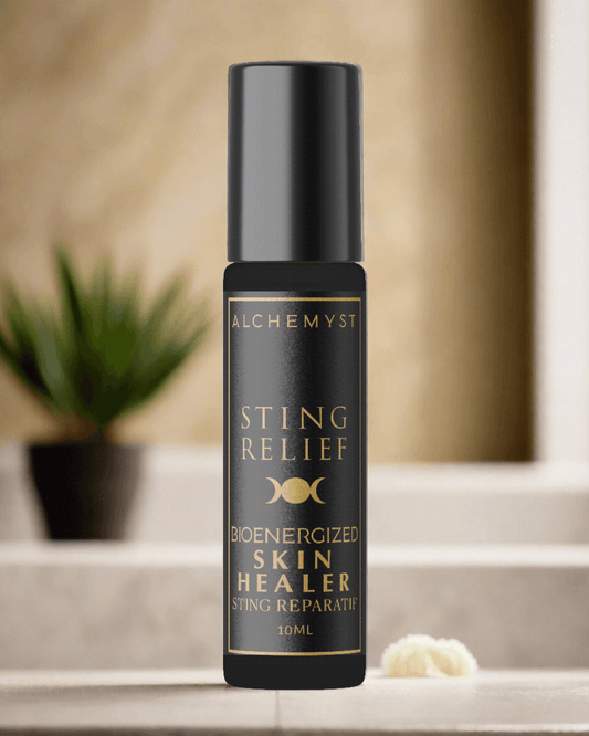STING RELIEF Essential Oil Roller | Soothing Organic Bug Bite & Sting Relief - Alchemyst LLC 
