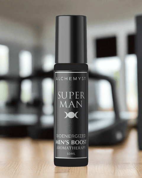 SUPER MAN - Bioenergized Men's Boost Aromatherapy - Alchemyst LLC 