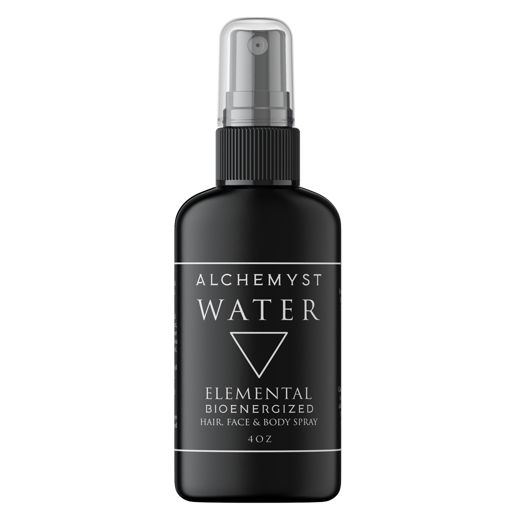 WATER ELEMENTAL - Bioenergized Aura, Hair, Face & Body Spray - Alchemyst LLC 