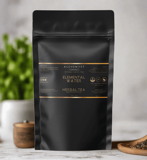 ELEMENTAL WATER TEA - Organic Herbal Tea to Support Your Water Energy - Alchemyst LLC 