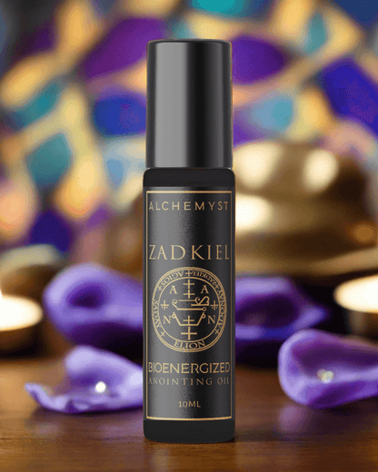 ZADKIEL - Archangel Anointing Oil - Bioenergized Natural Perfume - Alchemyst LLC 