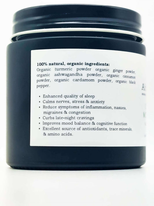Restorative Organic Golden Moon Milk Powder - Alchemyst LLC 