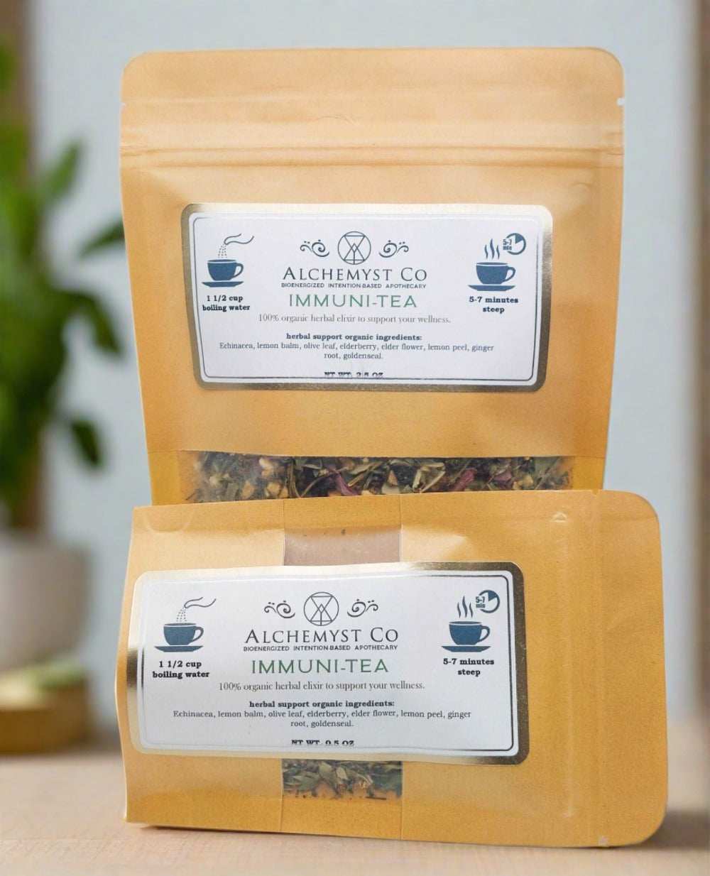 Organic Immuni-Tea Herbal Tea for Immune System Support – Alchemyst LLC